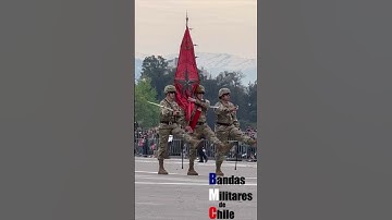 Thumbnail of Parada Militar 2023: Himno del Regimiento Chacabuco y desfile de los Estandartes y Coronelas
