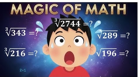 How to Find Square Root and Cube Root in easy #math | Math Short Trick 