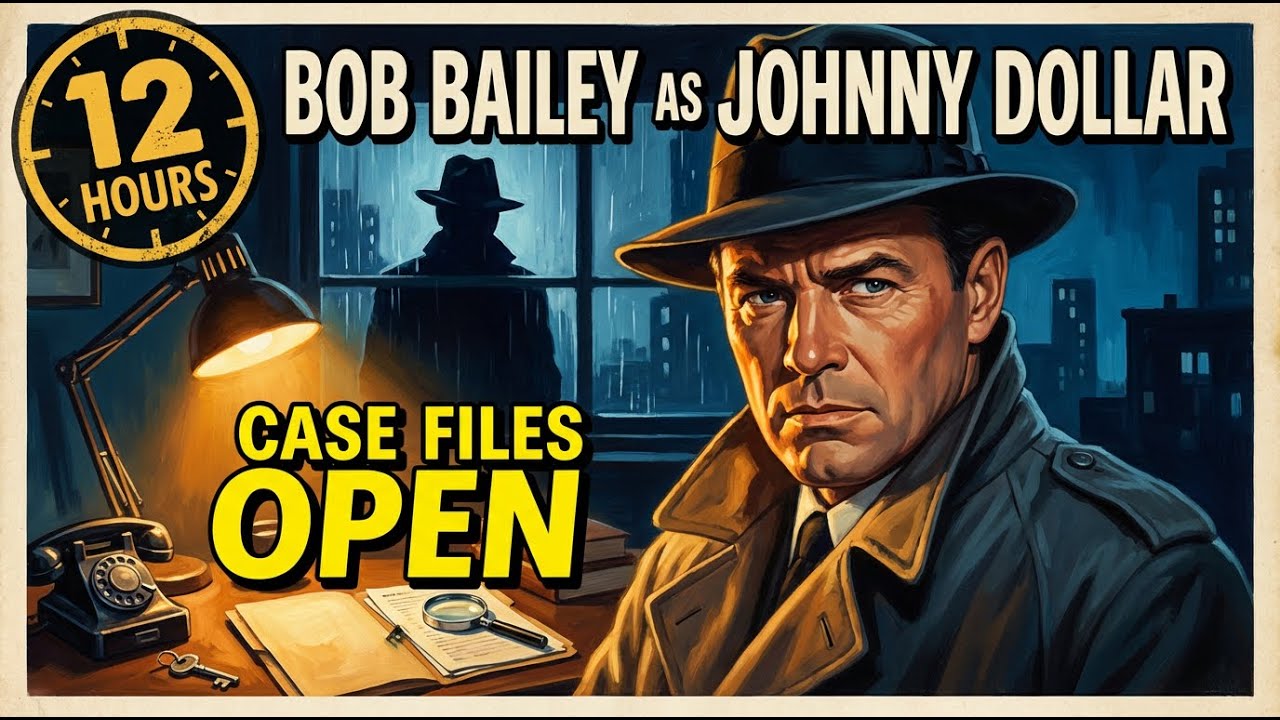Bob Bailey as Johnny Dollar | 12 Hours | The Expense Account Files (LIVE)