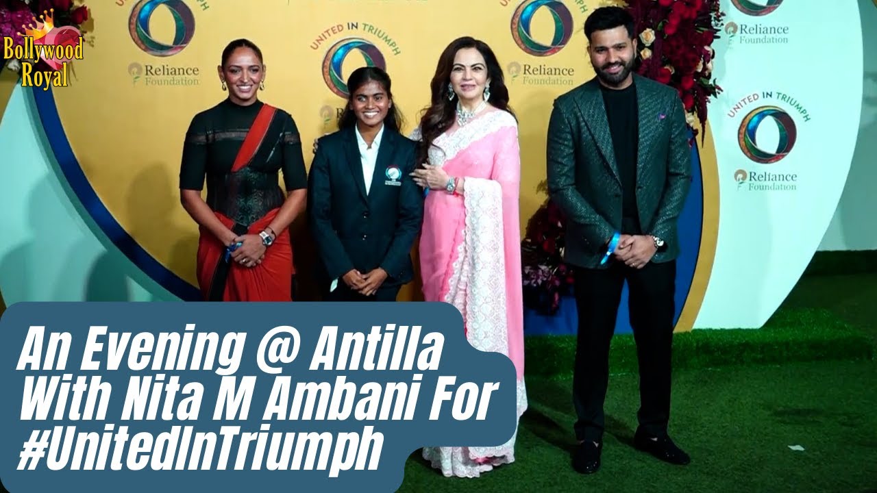 An Evening @ Antilla With Nita M Ambani For #UnitedInTriumph