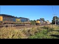 CSX Autoracks (M265) - CSXT 5220, CSTX 812 - University Ave, Rochester NY - 10/09/2025