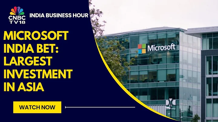 Microsoft Pledges To Invest $17.5 Billion In India | India Business Hour