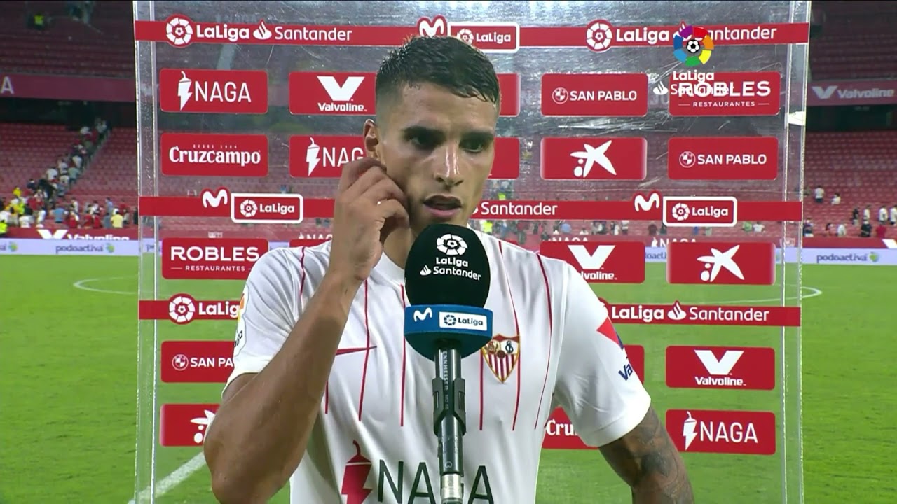 erik lamela's brilliant debut in Sevila vs Rayo Vallecano laliga 2021