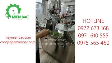 MÁY CHIẾT RÓT TUÝP VÀ HÀN MÉP TUÝP KEM ĐÁNH RĂNG TỰ ĐỘNG - MÁY CHIẾT TUÝP KEM ĐÁNH RĂNG