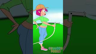 Watering pants instead of plants #balloontoons #animation #loop