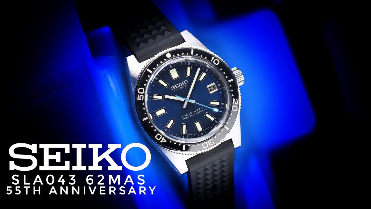 Seiko SLA043 - 62Mas 55th Anniversary Limited Edition - YouTube