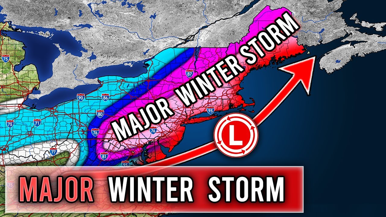 Upcoming Major Winter Storm - YouTube