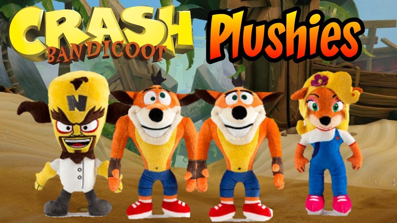 crash bandicoot plushies