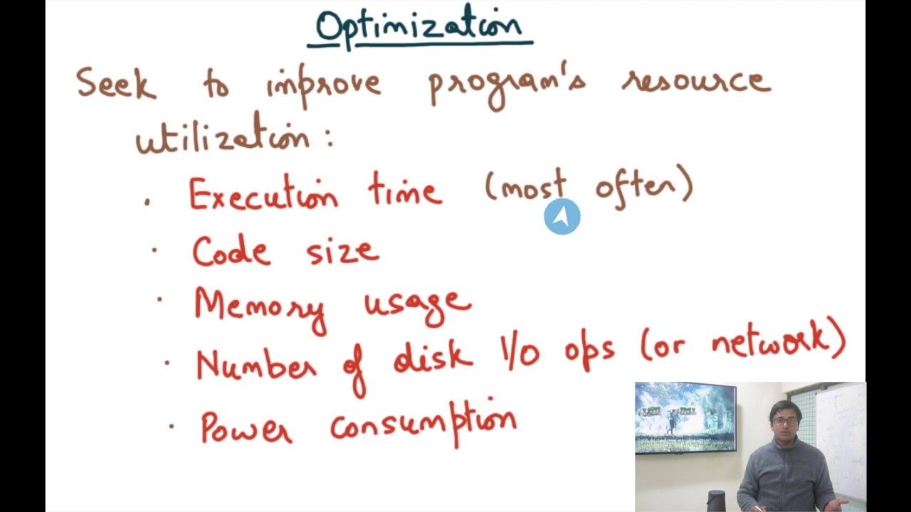 Compiler Design Module 72 : Optimization Overview - YouTube