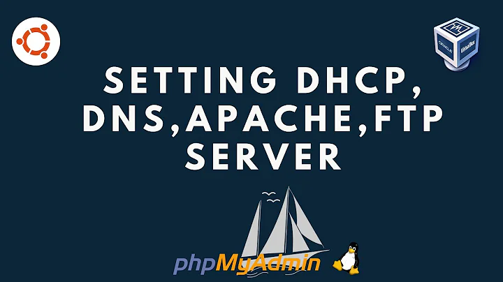 Tugas 1 Tekjar - Install dan konfigurasi DHCP, DNS, APACHE, FTP Server, phpMyAdmin Ubuntu Server 20