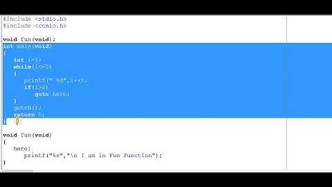C Language : Problem 12 related to goto statement