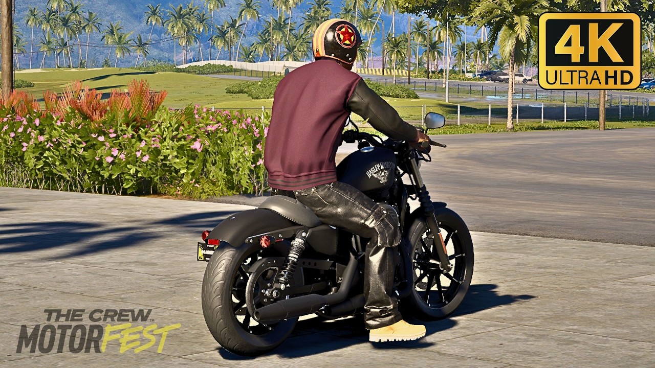 Harley Davidson IRON 883 | Realistic Free Roam | The Crew Motorfest Gameplay