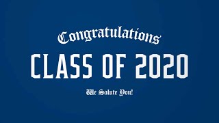 Congratulations to all the 2020 Graduates!