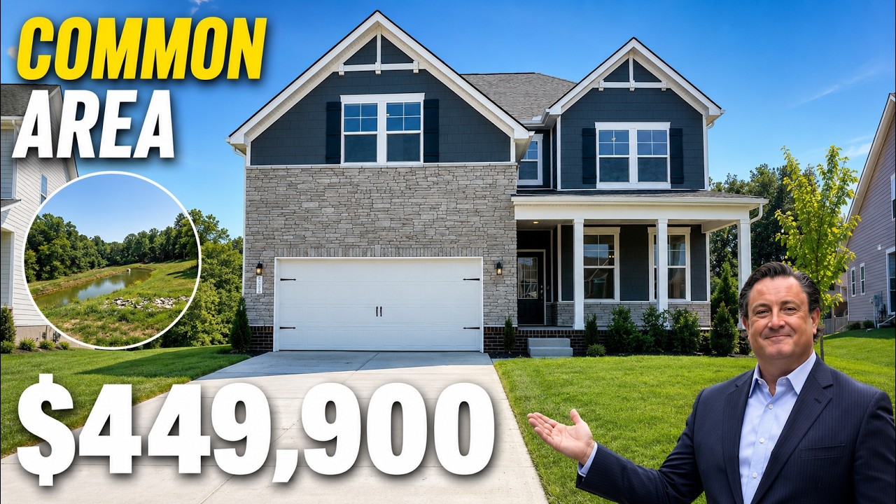 White House TN Home Tour - A Cul-de-Sac Lot With No Rear Neighbors - Where to Live In Nashville