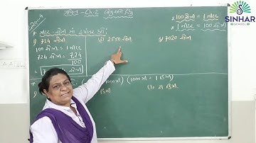STD 4 MATHS CH 2  LAMBU ANE TUNKU (MITAR MA,MITAR-SENTI MITAR MA RUPANTAR) L 3