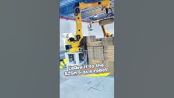 SZGH 6-axis robot! It works 24 hours a day #industrial #automate #robot #machine #robotics #welding