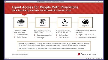 Document Accessibility - Heading Towards Compliance in 2018