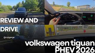 2026 Volkswagen Tiguan PHEV Full Review | 204 HP | Interior, Exterior & POV Drive
