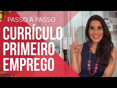 Vídeo: Como Escrever Um Currículo Para Um Emprego