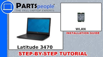 Dell Latitude 3470 (P63G001) WLAN Card How-To Video Tutorial