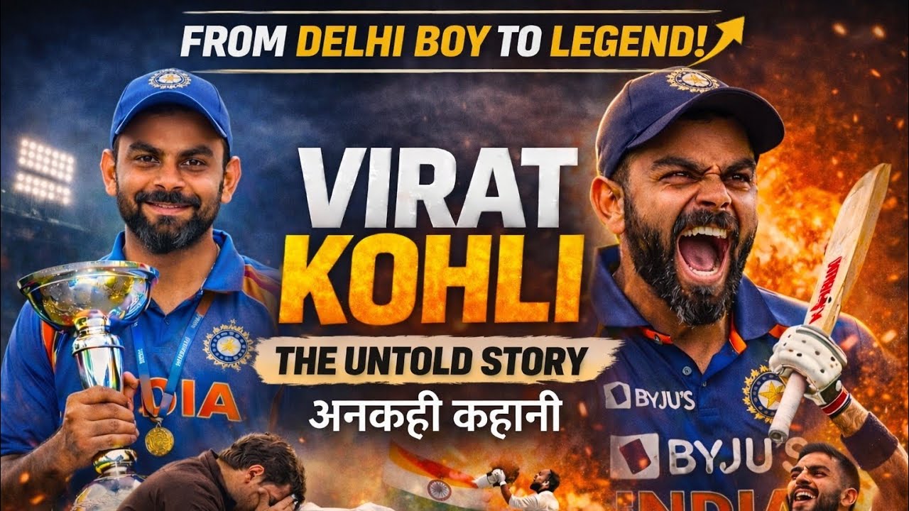 From Silence to Roar | The Virat Kohli Story | Rise of a King 👑