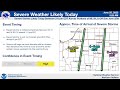 Briefing Regarding Severe Weather Potential Sunday June 25th, 2023