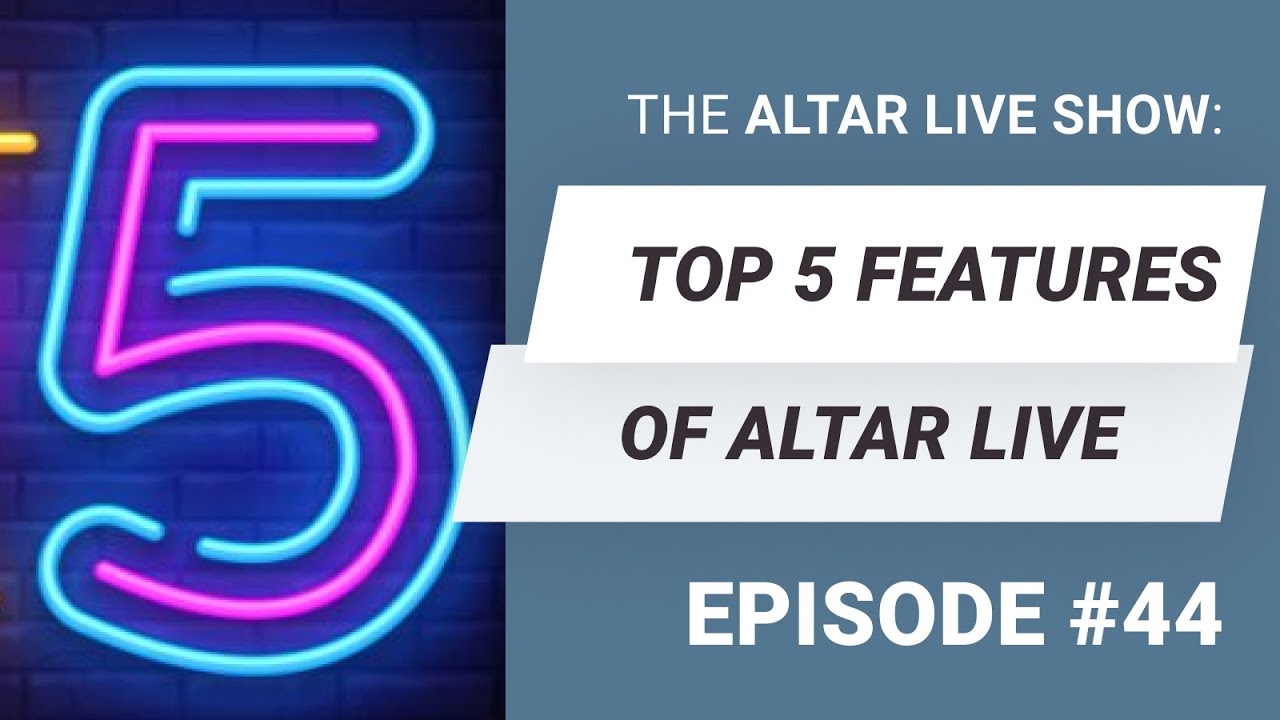 Top 5 Features Of Altar Live| THE ALTAR LIVE SHOW Ep 44 - YouTube