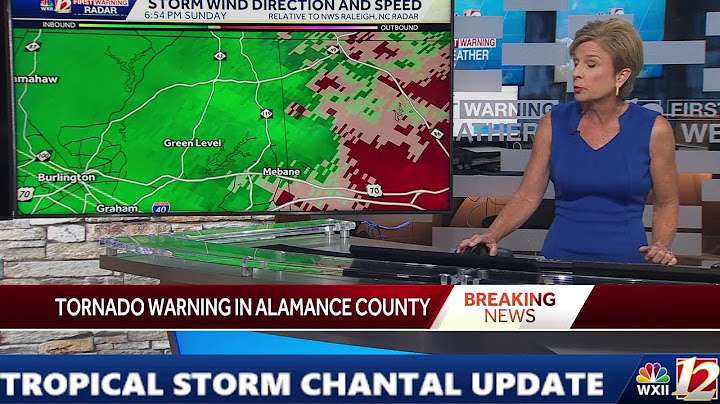 Tropical Storm Chantal Update