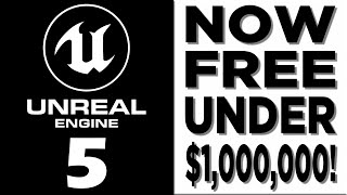 Unreal Engine Now FREE Under $1M!!! -- UE5 Announced -- Epic Online Services Live