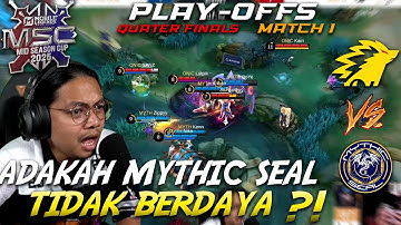 ONIC ID VS MYTHIC SEAL MATCH 1 PLAYOFFS MSC EWC 2025