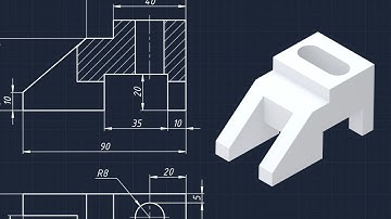 CAD part modeling | Autodesk Inventor tutorial | No comment watch & repeat