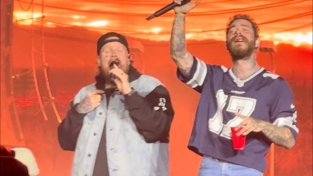 Post Malone - Losers(with Jelly Roll)/ Goodbyes - AT&T Stadium, Arlington, TX 5/9/2025 Post Malone - Losers(with Jelly Roll)/ Goodbyes - AT&T Stadium, Arlington, TX 5/9/2025