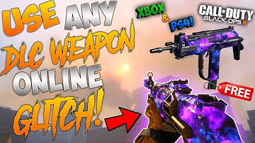 BO3 GLITCHES USE ANY DLC WEAPON ONLINE GLITCH! PLAY WITH DLC WEAPONS FOR FREE!