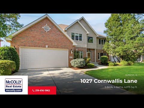 1027 Cornwallis Lane, Munster, IN home video tour