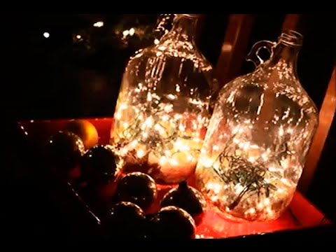 Faça Você Mesmo Garrafa Com Luzes De Natal You