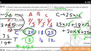 SSC CPO EXAM 2019 (9th December, 1st Shift) Solved Maths Paper | Part-2 | 50 Questions  & Solution