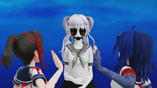 【MMD Yandere Simulator】 GRRRLS