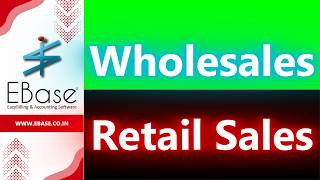 wholesale & retail shop billing software | EBase Barcode & Thermal Printer Support Billing Software