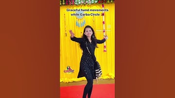 Graceful Hand Movements in Garba Circle 💫 | Beginner Tutorial | Ghoomar Garba Academy #navratriready