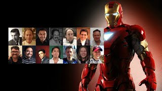 Comparando las Voces de: Iron Man/Tony Stark (Latinoamérica) (Doblaje) Marvel