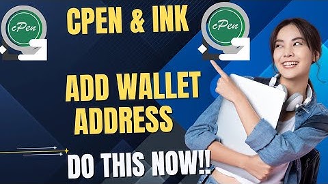 CPEN & $ INK NETWERK - HOE VOEG IK HET $INK WALLET-ADRES TOE AAN CPEN | UPDATE INK AIRDROP-OPNAME