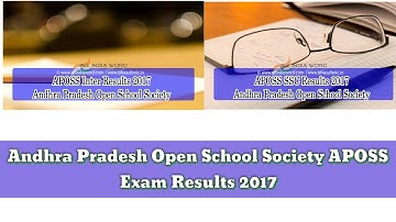 APOSS Intermediate Results 2017, APOSS 12th Class Result Declared