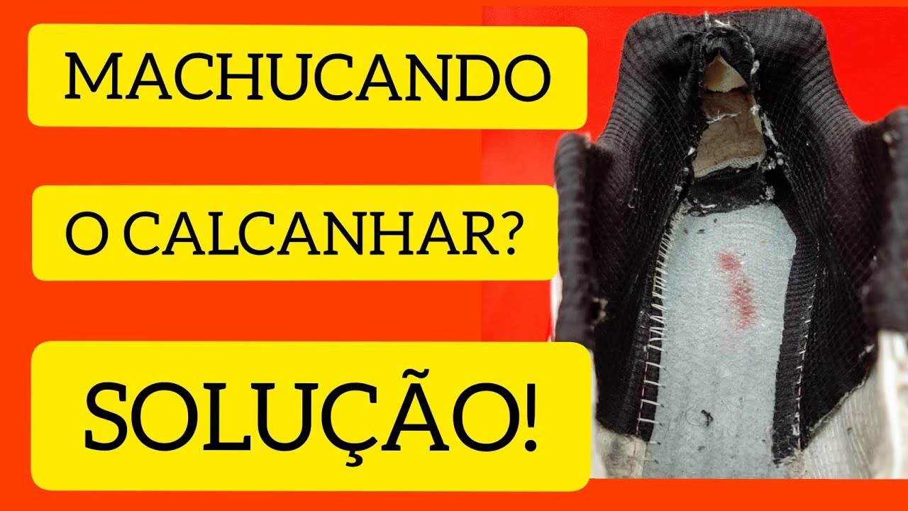 🆘TENIS MACHUCANDO O CALCANHAR - CALO OU BOLHA NO CALCANHAR - TENNIS  HURTING THE HEEL - YouTube