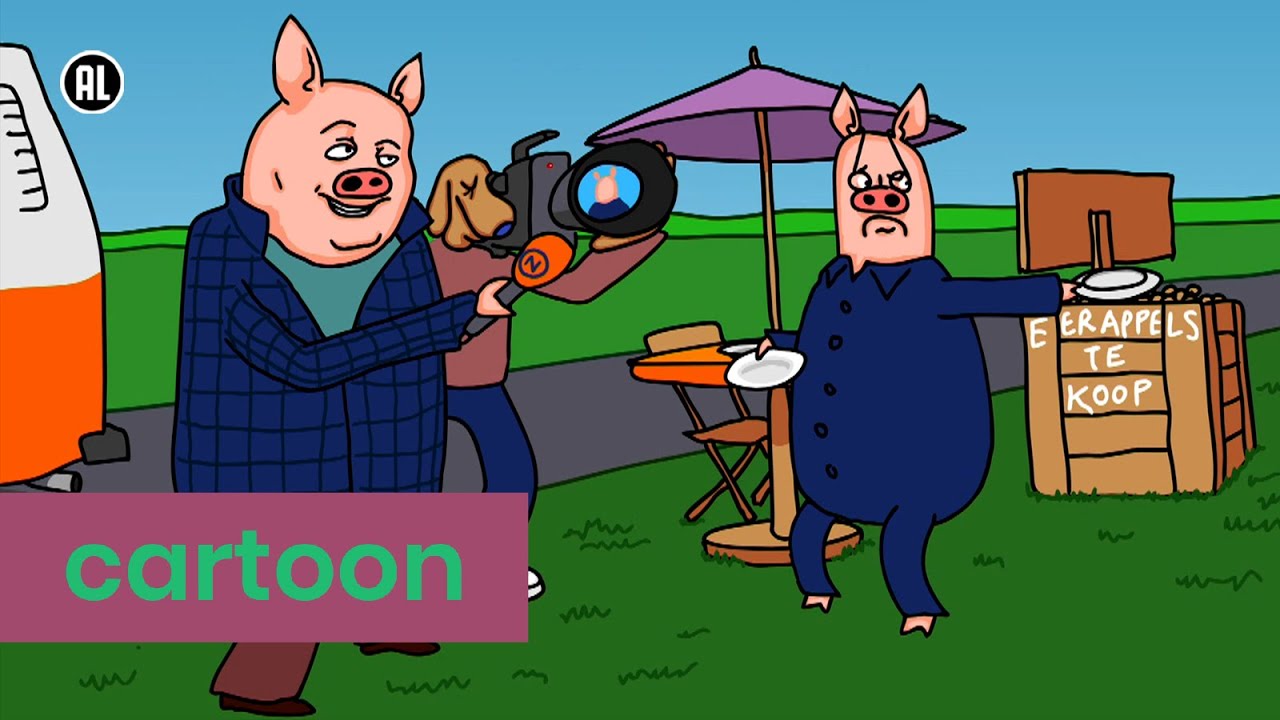 Het is een beetje zoals een frisbee | Varkentje Rund