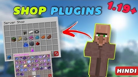 How To Add Economy Shop GUI Plugin in Aternos Server in 1.19 | Full Tutorial | EconomyShopGUI Plugin