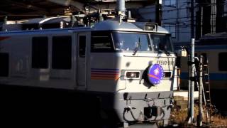 JR東日本 寝台特急カシオペア 到着~発車 E26系 EF510-510 列車無線・警笛@東北本線・大宮駅