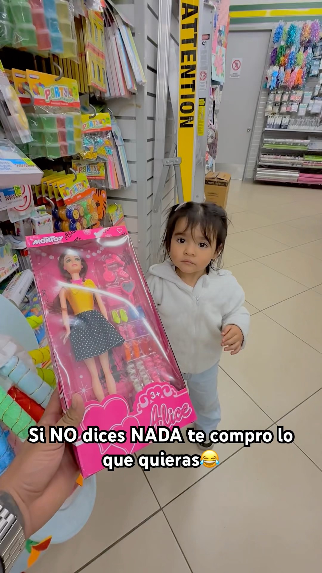 Si mi hija ISABELLA no dice NADA le compro lo que quiera?