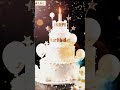 Happy Birthday  #birthdayanthem#birthday #cake #shorts #birthdaycake #howtomakecakecreamathome