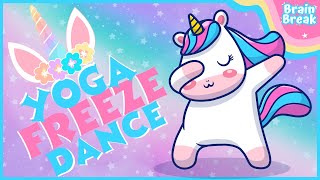 Unicorn Yoga Freeze Dance | Brain Break | Workout for Kids | GoNoodle inspired | Dance Party screenshot 4