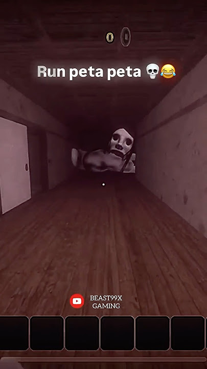 Why Peta peta is scared of me ?! 😂 #roblox #petapeta #horror #shorts